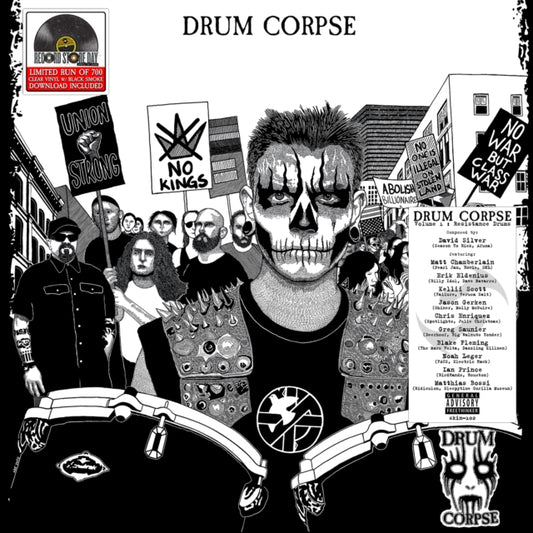 Drum Corpse - Drum Corpse Volume 1: Resistance Drums (EP) (Black Vinyl) (RSD 2026)
