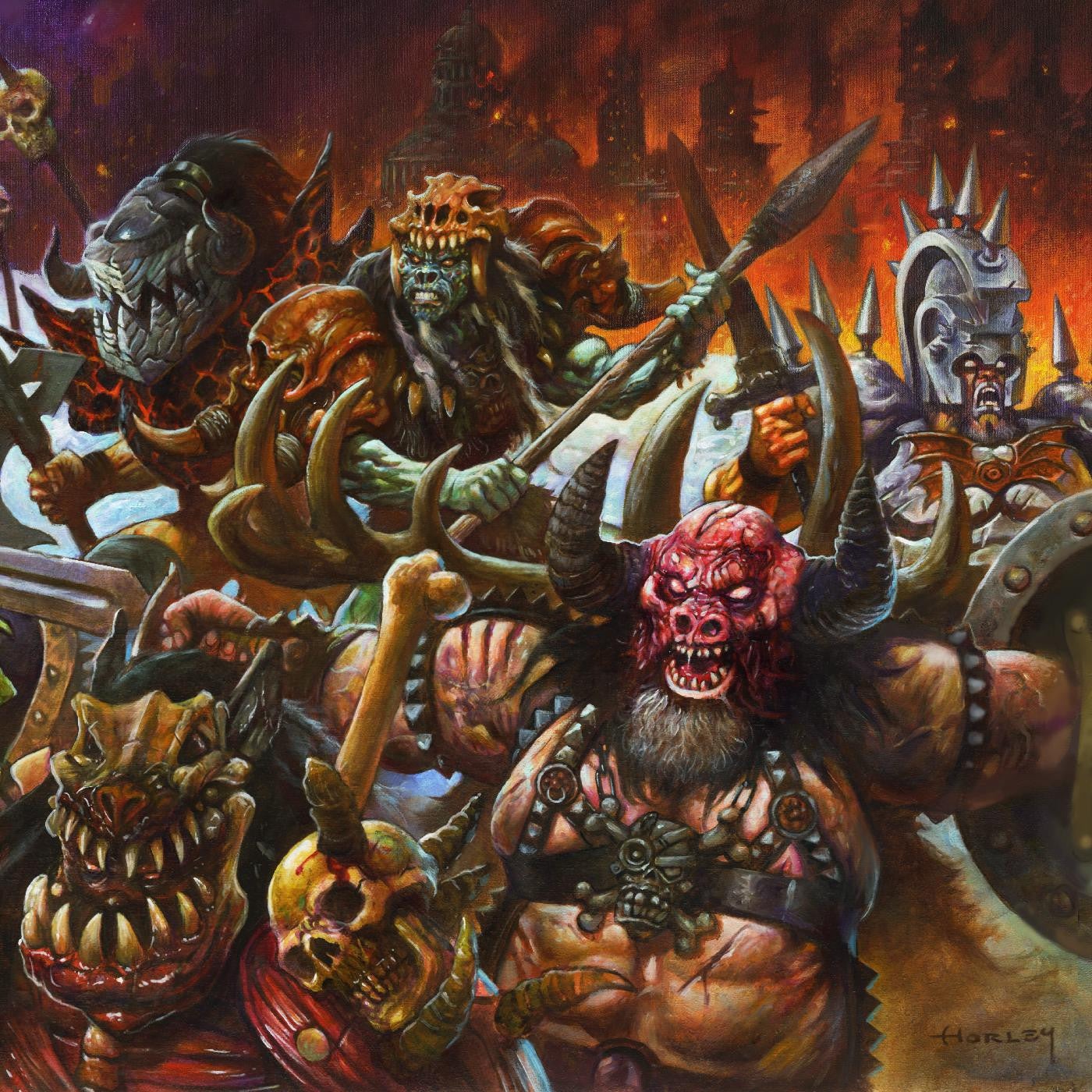 GWAR - The New Dark Ages (Black/Gold Marble Vinyl)