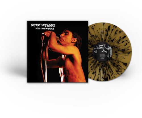 Iggy and the Stooges - Jesus Loves The Stooges (Black & Gold Splatter)