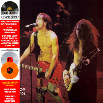 Pop, Iggy - Live In Berlin (1991) (2LP/Deluxe/Marble Neon Vinyl) (RSD 2022)