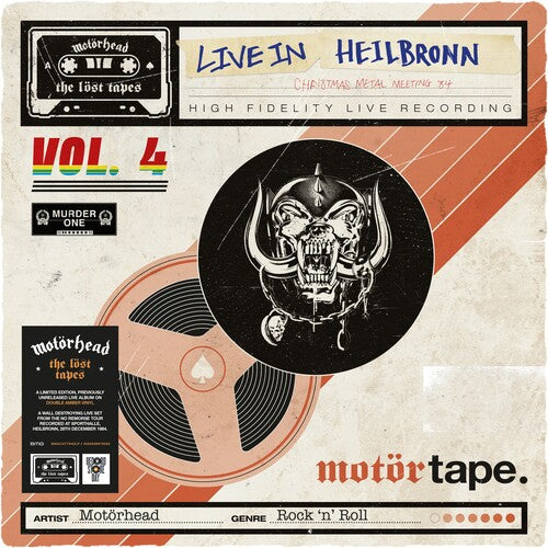 Motorhead - Lost Tapes, Vol. 4 (Live In Heilbronn 1984, 2LP, RSD 2023)