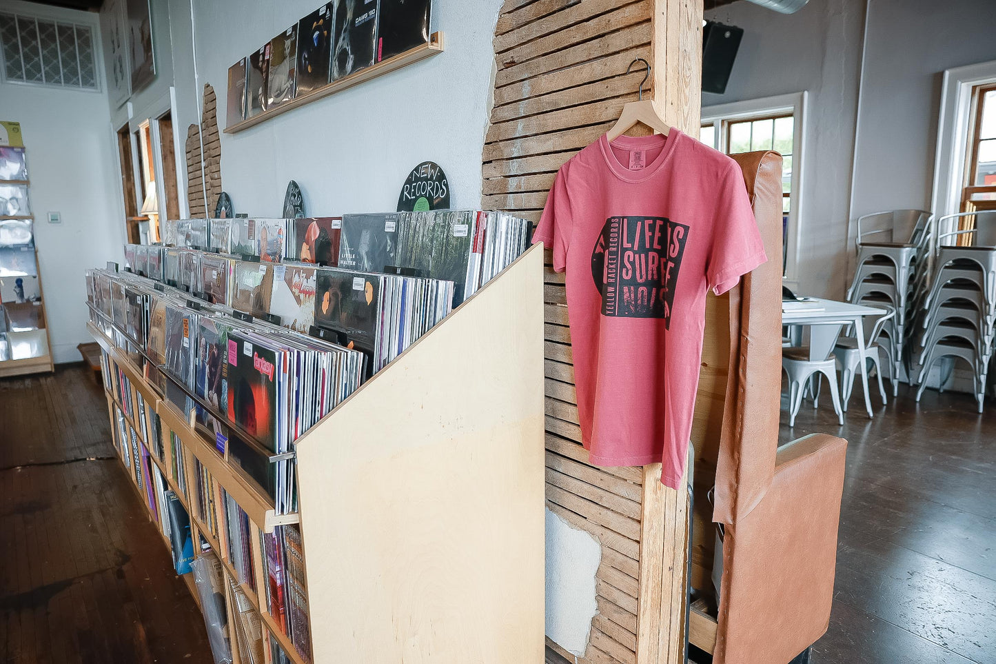 "Life Has Surface Noise" - Brick Red Comfort Colors T-Shirt