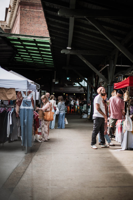 Outdoor vendor spot (10' x 10' space in the courtyard, BYO tent & tables)