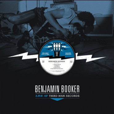 Booker, Benjamin – Live At Third Man Records (Limited Edition, Blue & Black Split Vinyl) (Pre-Loved)