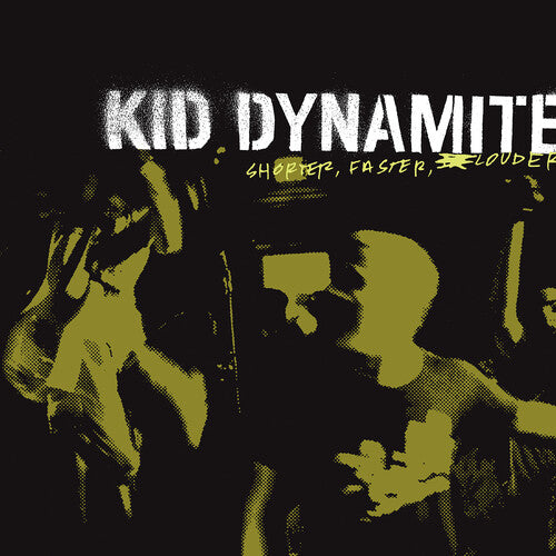 Kid Dynamite - Shorter Faster Louder (Black, Clear Vinyl)