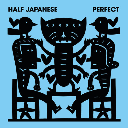 Half Japanese - Perfect (Limited Edition, Numbered (#292/500), Baby Blue Inside Clear with Cyan Splatter Vinyl) (Pre-Loved)