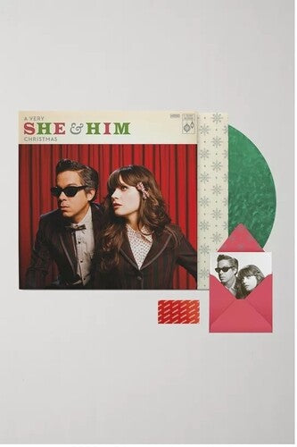 She & Him - A Very She & Him Christmas (Green Vinyl, Digital Download)