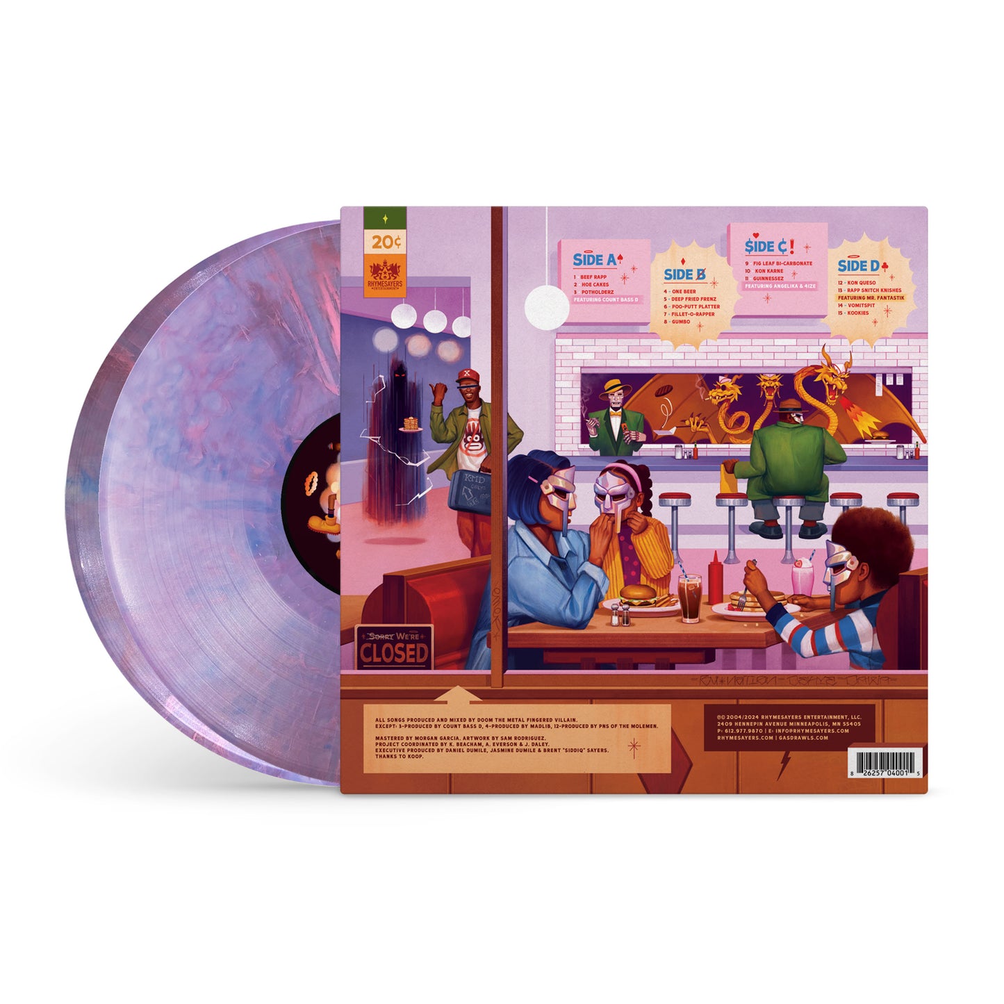 MF Doom - MM...Food (20th Anniversary, 2LP, Sweet Tart Vinyl)