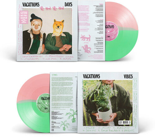 Vacations - Days/Vibes (Pink, Green, 180 Gram Vinyl)