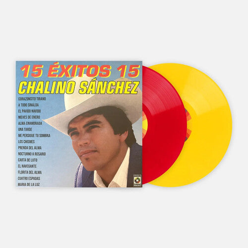 Sanchez, Chalino - 15 Exitos 15 (Red & Yellow Vinyl, Holland Import)