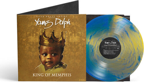 Young Dolph - King of Memphis (10 Yr Anniversary) (Royalty Blue/Gold Vinyl, Limited Edition)