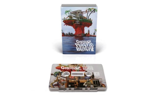 PRE-ORDER - Gorillaz - Plastic Beach (Brick & Mortar Exclusive, White with On Body Printing) (Cassette) (12/04)