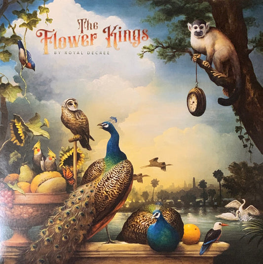 Flower Kings, The - By Royal Decree (Limited Edition Box Set, No CDs, 3 x Vinyl, 180g, Blue [Transparent Light Blue] Vinyl)  (Pre-Loved)