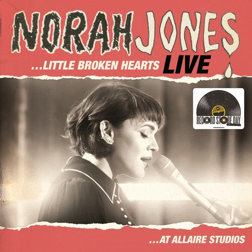 Jones, Norah - Little Broken Hearts: Live At Allaire Studios (Pink Vinyl, 140 Gram, RSD 2023)
