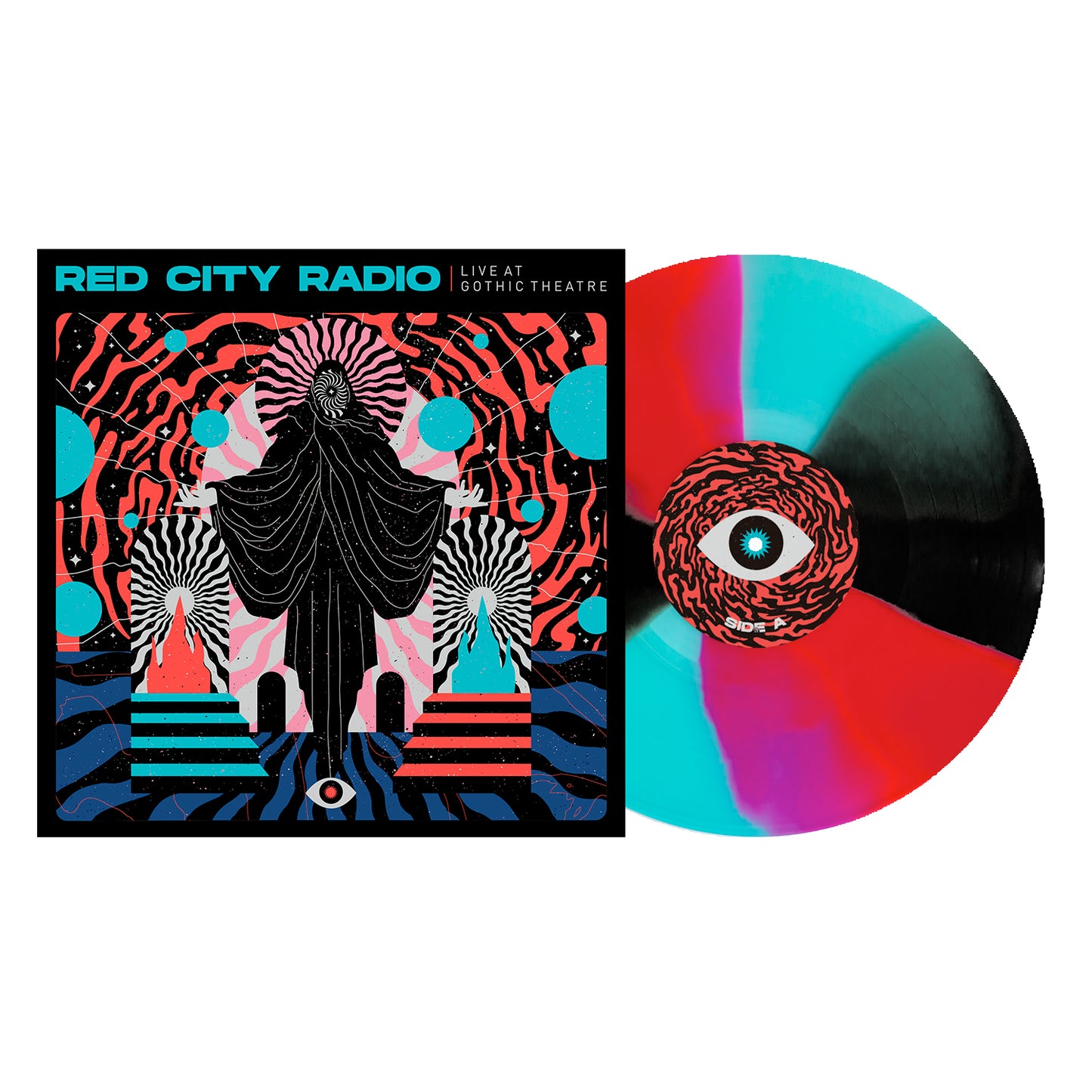 Red City Radio - Live At Gothic Theater (Indie Exclusive, Blue, Black, Pink, Vinyl)