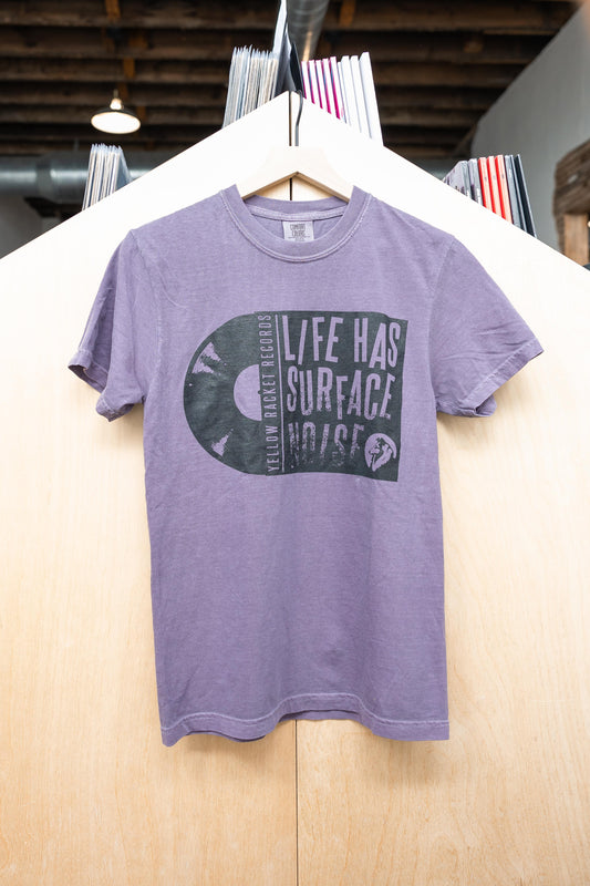 "Life Has Surface Noise" - Wine Purple Comfort Colors T-Shirt