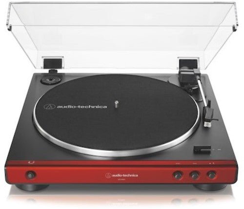 Audio Technica - (DAMAGED) AT - LP60XBT(Red) - D 4961310147273 - Turntable Equipment - Yellow Racket Records