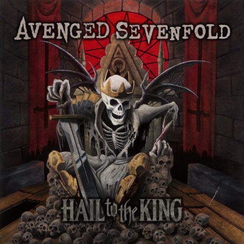 Avenged Sevenfold - Hail to the King (Gold Vinyl) - 093624854449 - Vinyl LP's - Yellow Racket Records