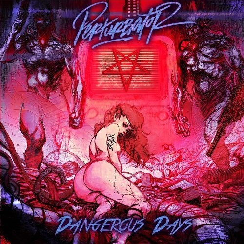 Perturbator - Dangerous Days (2 x Vinyl, Limited Edition, Red With Blue Splatter Vinyl) (Pre-Loved)