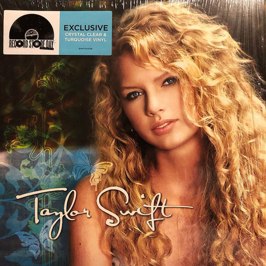 Swift, Taylor - Taylor Swift (Record Store Day 2018, Limited Edition, Numbered (#1539/3750), Reissue, Turquoise Transparent [Crystal Clear & Turquoise Vinyl) (Pre-Loved)