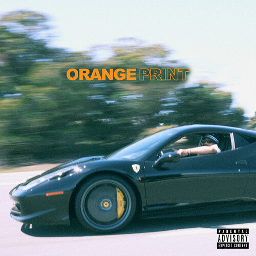 June, Larry - Orange Print (Transparent Orange Vinyl)