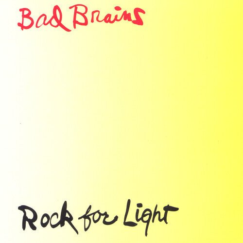 Bad Brains - Rock For Light (Yellow Cassette) - 711574899449 - Cassettes - Yellow Racket Records