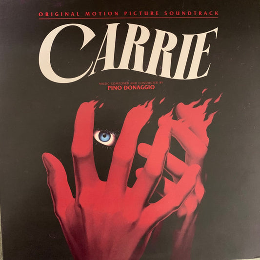 Donaggio, Pino - Carrie (Original Motion Picture Soundtrack) (2 x Vinyl, Deluxe Edition, Reissue, Remastered, Red/Orange Swirl Vinyl) (Pre-Loved)