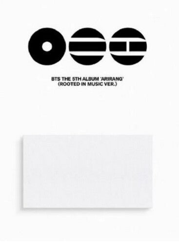 BTS - BTS The 5th Album 'ARIRANG' (Rooted in Music Ver.) (Large Item, Photo Book, Photo / Photo Card, Envelope)