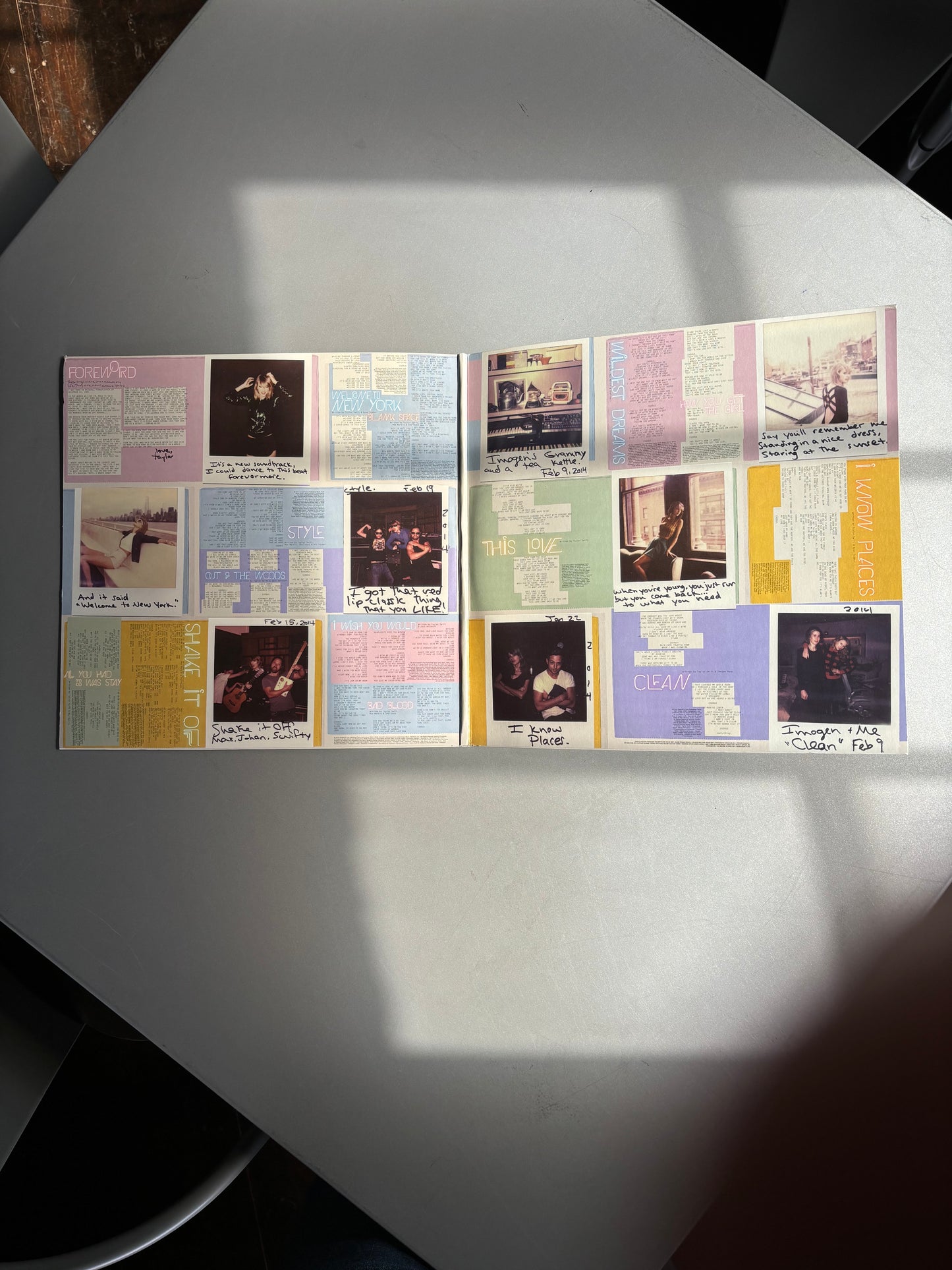 Swift, Taylor - 1989 (RSD 2018, Crystal Clear & Pink Transparent Vinyl) (Pre-Loved)