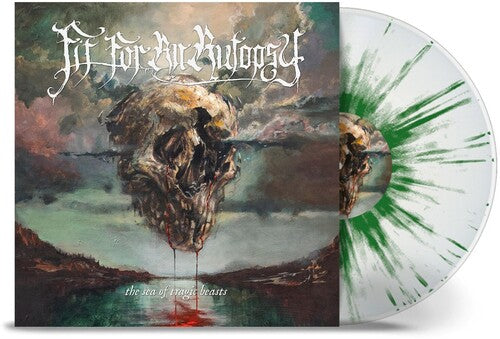 Fit for An Autopsy - The Sea of Tragic Beasts (White, Green Splatter Vinyl)