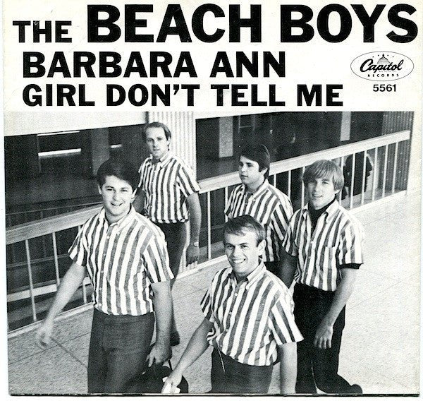 Beach Boys, The - Barbara Ann (7", Single, Mono, Scranton Pressing) (Pre - Loved) - VG+ - Beach Boys, The - Barbara Ann (7", Single, Mono, Scranton Pressing) (Pre-Loved) - Vinyl 7" Singles - Yellow Racket Records