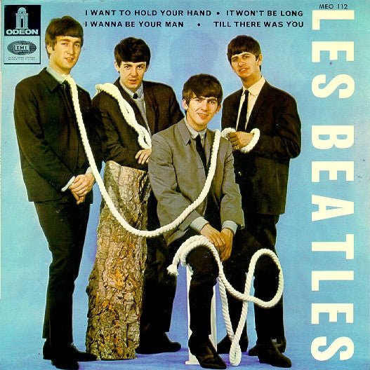 Beatles, Les - I Want To Hold Your Hand (French Pressing) (EP, Reissue) (Pre-Loved) - VG+ - Beatles, Les - I Want To Hold Your Hand (French Pressing) (EP, Reissue) - Vinyl 7" Singles - Yellow Racket Records