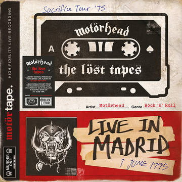 Motorhead - The Lost Tapes Vol.1 (Live In Madrid 1995) (RSD Black Friday 2021)