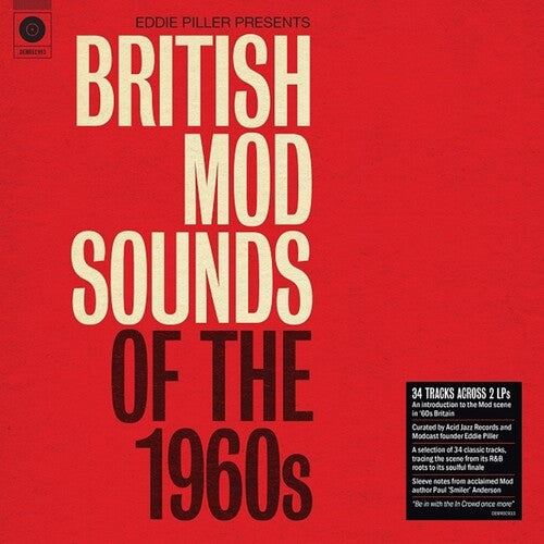 Various Artists - Eddie Piller Presents British Mod Sounds Of The 1960S (140 Gram, Black Vinyl, UK)