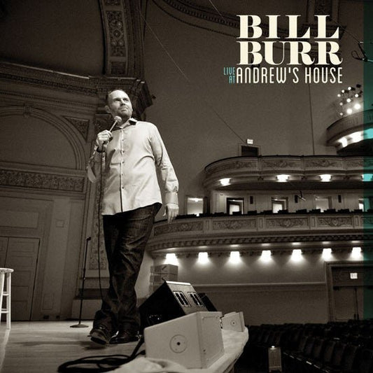 Burr, Bill - Live At Andrew's House (Cream Vinyl) (Pre - Loved) - VG+ - Burr, Bill - Live At Andrew's House - Vinyl LP's - Yellow Racket Records