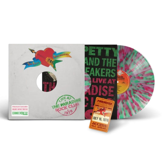 Petty, Tom & The Heartbreakers - Live At The Paradise Rock Club, 1978 (180 Gram, Translucent Pink, Green Splatter Vinyl) (RSD 2026)
