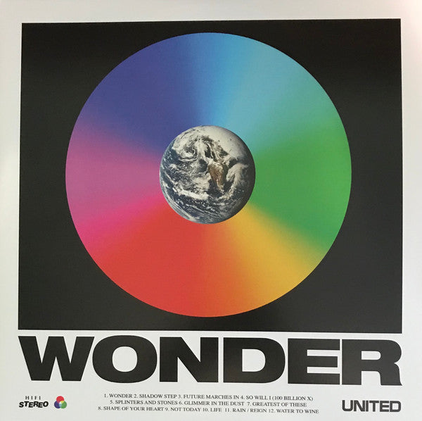 Hillsong United - Wonder (Australian Pressing) (Blue Transparent Vinyl, Red Transparent Vinyl) (Pre-Loved)