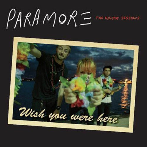Paramore - The Holiday Sessions (Record Store Day 2013, Limited Edition, Shape, Single Sided, 7", SIGNED) (Pre-Loved)