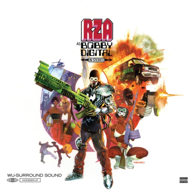 RZA As Bobby Digital - Bobby Digital In Stereo (2LP, Red, Clear Vinyl, RSD 2023)
