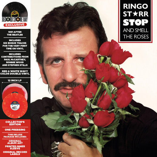 Starr, Ringo - Stop & Smell The Roses (2LP, Red, White Vinyl, RSD 2023)