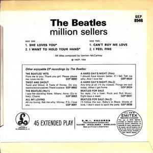 Beatles, The - The Beatles' Million Sellers (UK Pressing) (Pre-Loved)