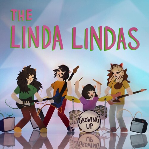 The Linda Lindas - Growing Up (Specialty Clear w/ Blue & Pink Splatter Vinyl, Indie Exclusive)