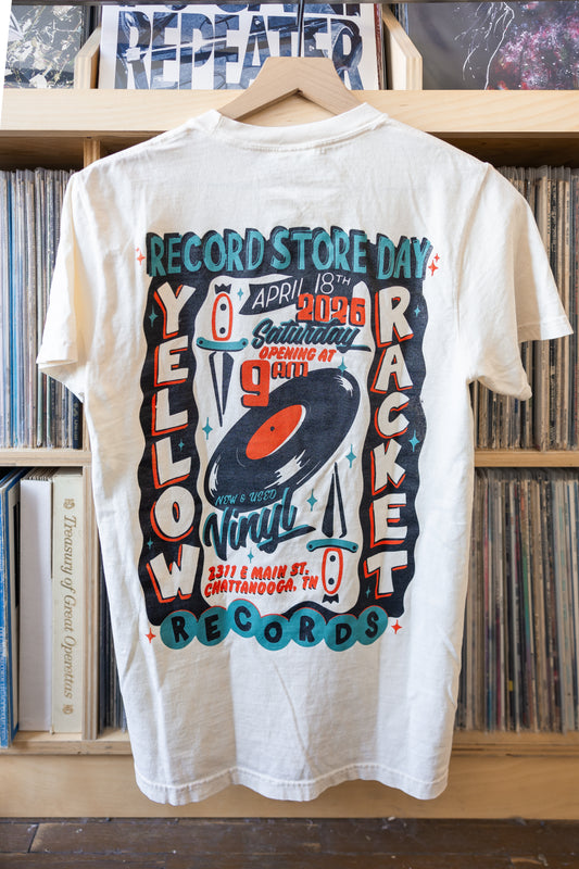 Daggers & Wax - Cream/Black/Red/Blue T-Shirt Record Store Day 2026