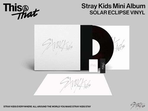 Stray Kids - THIS & THAT (Solar Eclipse Vinyl, Limited Edition, Poster, Photo, Bookmark)