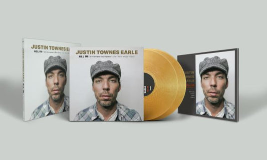 Earle, Justin Townes - All In: Unreleased & Rarities (The New West Years) (Indie Exclusive, Gold Vinyl, Book)