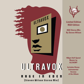 Ultravox - Rage In Eden (Steven Wilson Stereo Mix) (RSD Black Friday 2022)