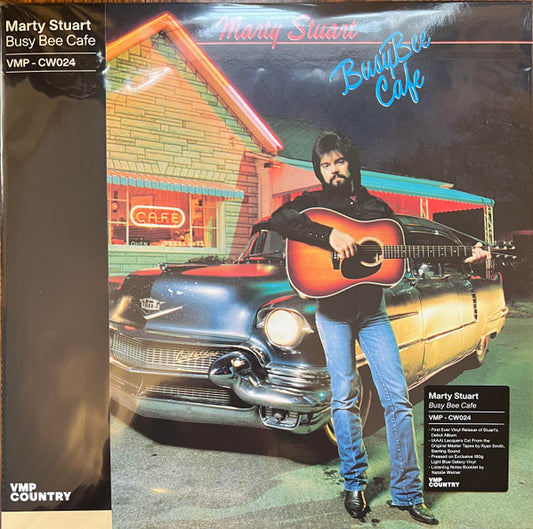 Stuart, Marty - Busy Bee Cafe (VMP Country, Club Edition, Reissue, Remastered, Stereo, 180g, Light Blue Galaxy Vinyl) (Pre-Loved)