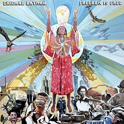 Chicano Batman - Freedom Is Free (Pink, Blue Vinyl) - 880882458416 - Vinyl LP's - Yellow Racket Records