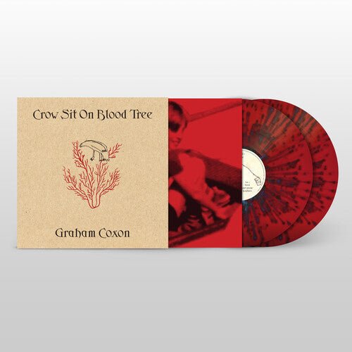 Coxon, Graham - Crow Sit On Blood Tree (Indie Exclusive, Red, Black Vinyl) - 5063176118516 - Vinyl LP's - Yellow Racket Records