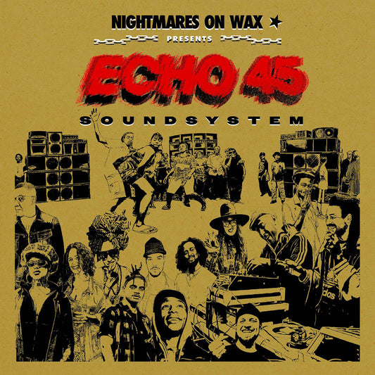 Nightmares On Wax - Echo45 Sound System (2 LP, Gold Vinyl)